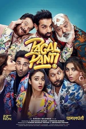 Pagalpanti (2019) Hindi Movie 720p HDRip x264 [1.1GB]